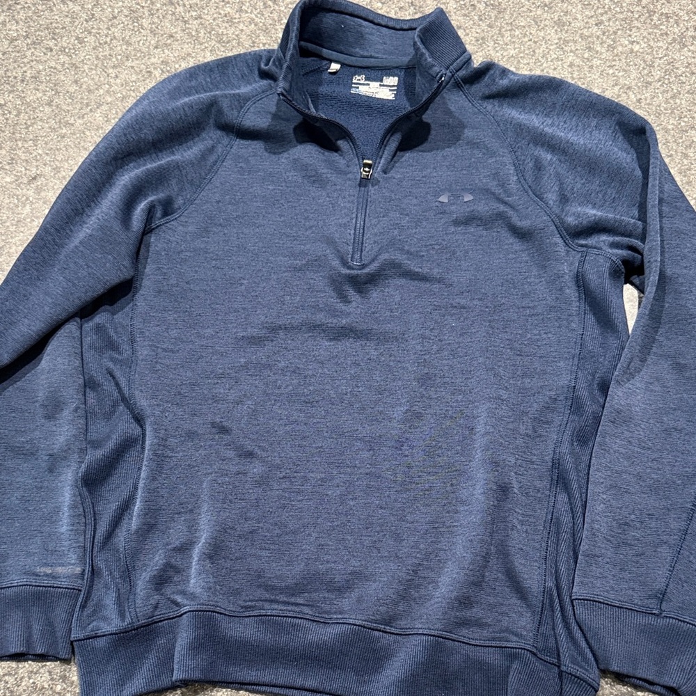 Under Armour Men's Navy Quarter Zip Size L
